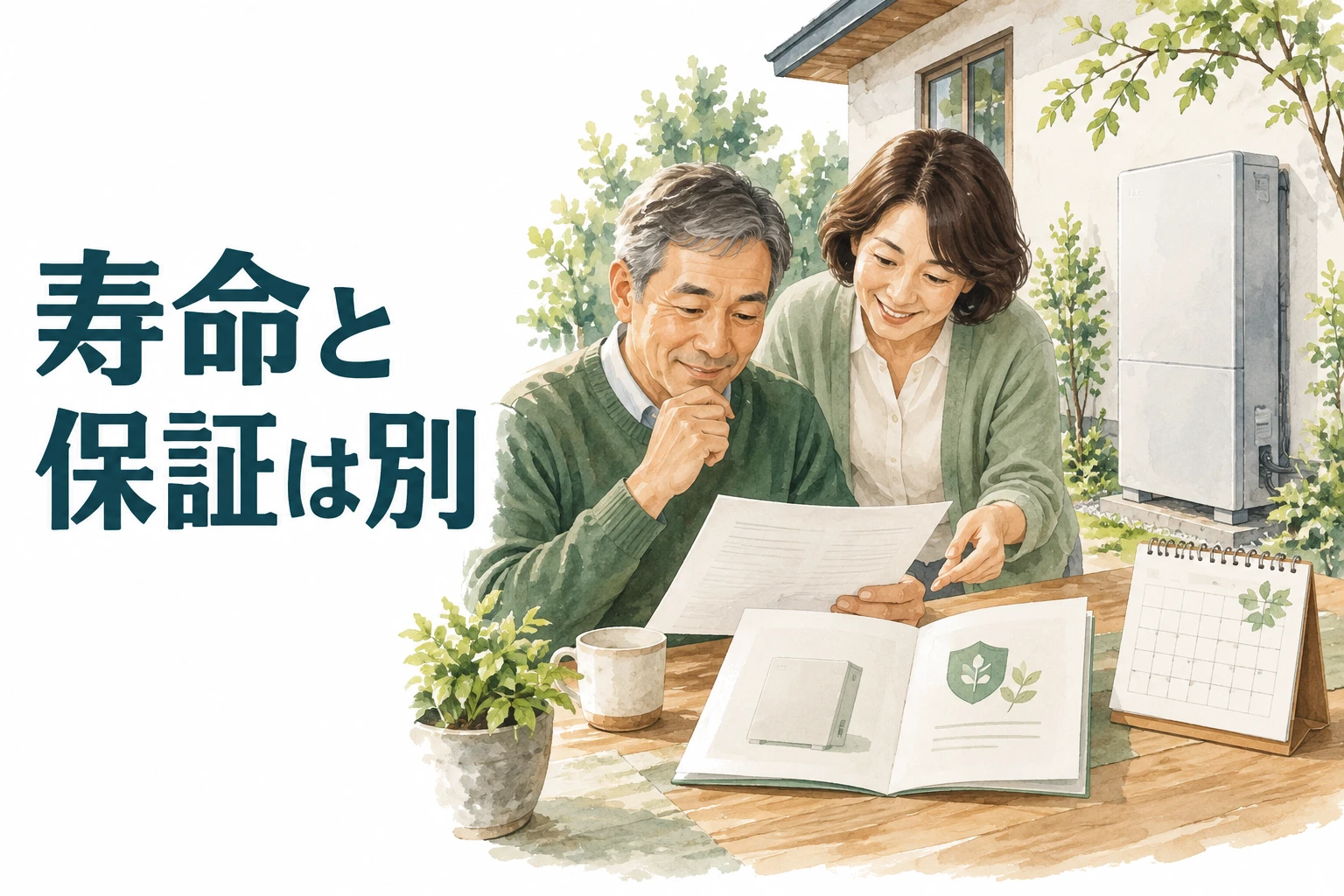 蓄電池 寿命：寿命と保証は別