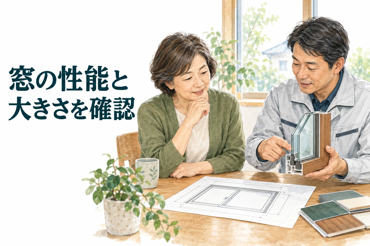 先進的窓リノベ2026：窓の性能と大きさを確認