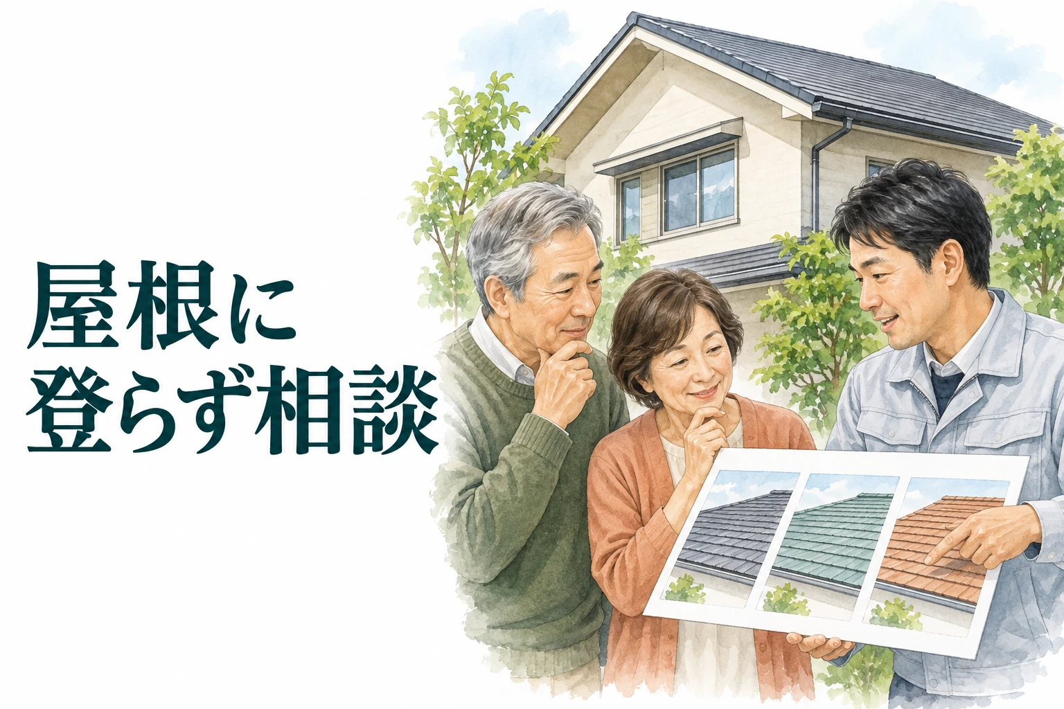 屋根 修理 費用：屋根に登らず相談